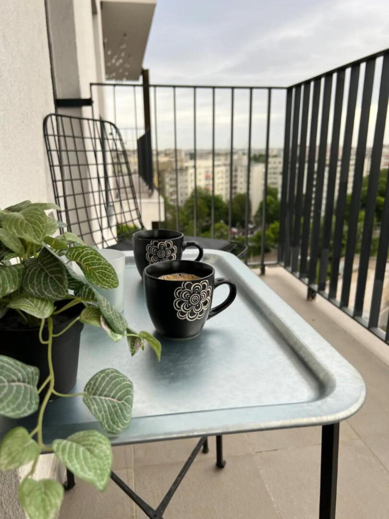High-Rise Luxury Apartment With Free Parking بوخارست المظهر الخارجي الصورة